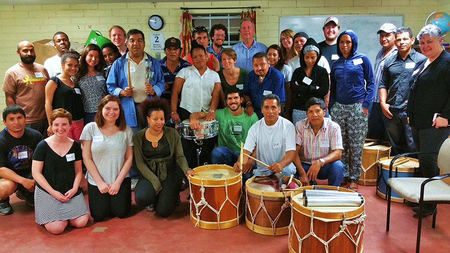 Bruno,-Melissa,-Chris,-ESL-Drumming-Workshop,-3-31-2016-web